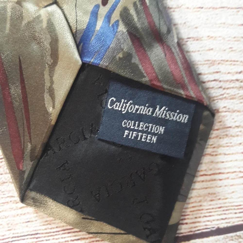 J. Garcia California M8ssion Collection Fifteen Necktie